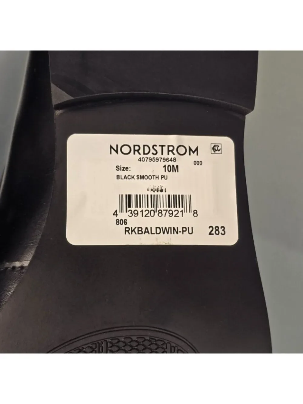 Nordstrom Rack Ortholite Baldwin Black Slip On Loafers Mens Sz 10 US Shoes